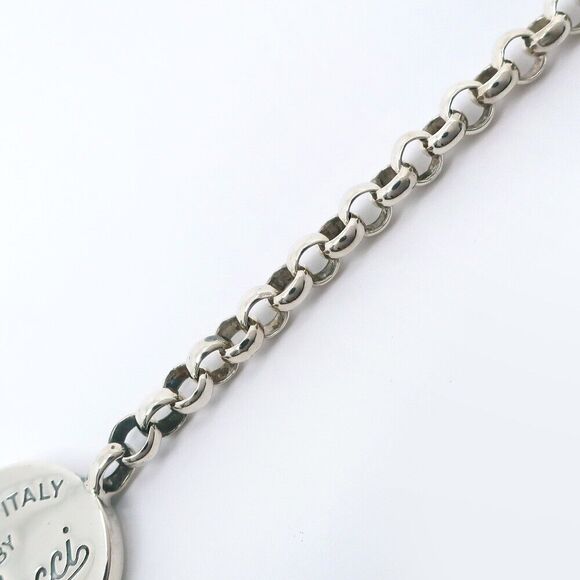 Gucci Plate Bracelet 11.2G Unisex #135022G18B - Picture 4 of 6